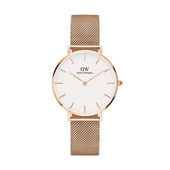Daniel Wellington Accessories - Daniel Wellington Rose Gold Mesh Watch